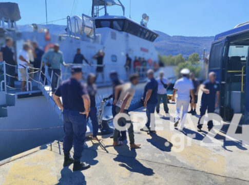 Κρήτη: Τέσσερις συλλήψεις διακινητών για τους 78 μετανάστες