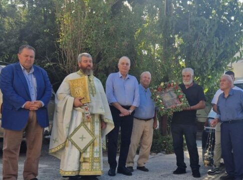 Μνημόσυνα στα Μνημεία πεσόντων των χωριών του Δήμου Βιάννου, παρουσία του Παύλου Μπαριτάκη