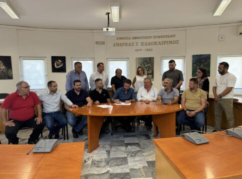 Ο Δήμαρχος Μαλεβιζίου υπέγραψε σύμβαση για αποκατάσταση αγροτικής οδοποιίας ύψους 733.000 ευρώ