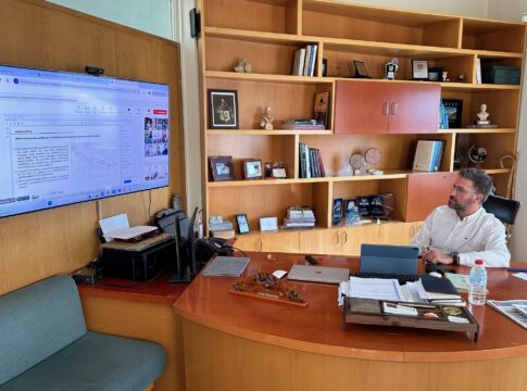 Οι μελέτες αντιπλημμυρικής θωράκισης στο επίκεντρο τηλεδιάσκεψης εργασίας του Δημάρχου Μαλεβιζίου με τους μελετητές του Ειδικού Πολεοδομικού Σχεδίου