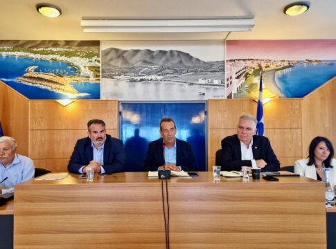 Παρουσία του Γενικού Γραμματέα Χωρικού Σχεδιασμού η παρουσίαση του Τοπικού Πολεοδομικού Σχεδίου Χερσονήσου