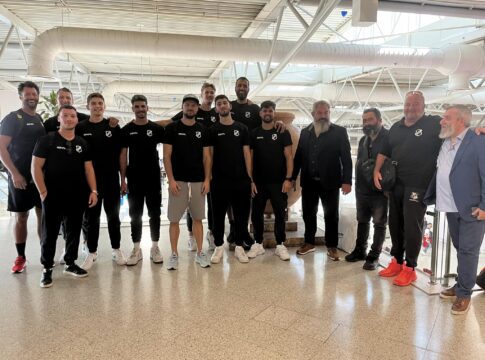 «Πέταξε» για πρώτο ευρωπαϊκό ταξίδι του το βόλευ του ΟΦΗ