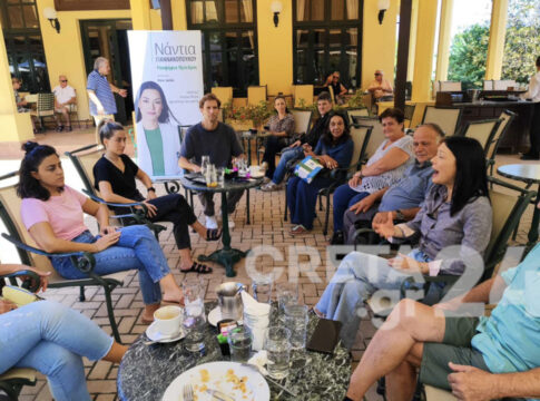 Στα Χανιά η Νάντια Γιαννακοπούλου