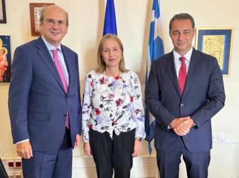 Στην Αποκεντρωμένη Διοίκηση Κρήτης ο Κωστής Χατζηδάκης