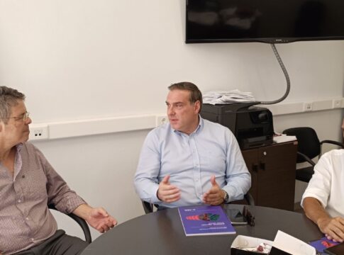 Συναντήσεις του Αντιπεριφερειάρχη Διασύνδεσης με Ερευνητικά και Ακαδημαϊκά Ιδρύματα με επιστήμονες του ΙΤΕ και του Πανεπιστημίου Κρήτης για θέματα δημόσιας υγείας