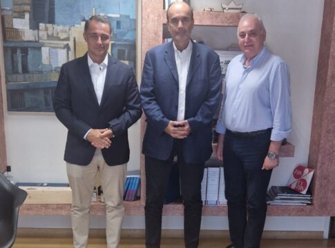Συνάντηση του Δημάρχου Βιάννου με τον Ειδικό Γραμματέα Διαχείρισης Προγραμμάτων του Ευρωπαϊκού Ταμείου Π. Ανάπτυξης και Ταμείου Συνοχής