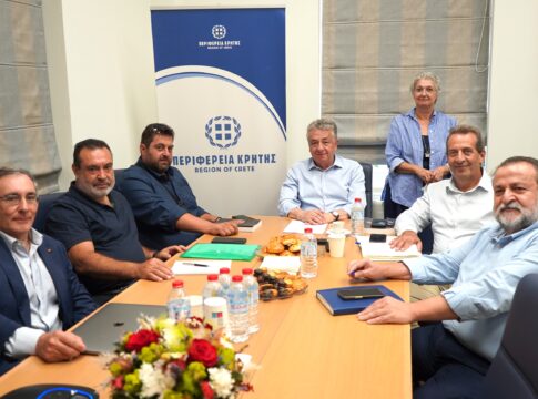 Σύσκεψη στην Περιφέρεια Κρήτης για το παρόν και το μέλλον των ερευνών στην Αρχαία Λύκτο