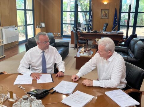 Τα αποτελέσματα των συναντήσεων του Δημάρχου Ηρακλείου με τους Υπουργούς Εσωτερικών και Υποδομών & Μεταφορών