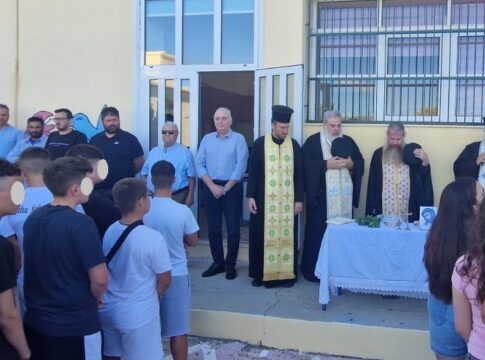 Τελέστηκε ο αγιασμός στα σχολεία του Δήμου Βιάννου