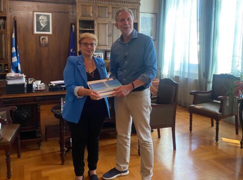 Την Αντιπεριφερειάρχη Ρεθύμνης επισκέφτηκε σήμερα ο Παύλος Γερουλάνος