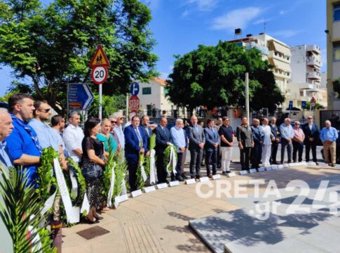Το Ηράκλειο τίμησε την ημέρα μνήμης της Γενοκτονίας των Ελλήνων της Μικράς Ασίας