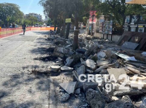 Το τμήμα από την οδό Πεδιάδος μέχρι το Πάρκο Γεωργιάδη στο επίκεντρο των έργων ανάπλασης