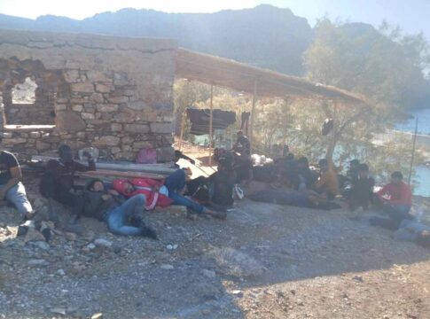 Ακόμη μια «καραβιά» μεταναστών νότια του Ηρακλείου