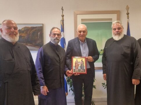 Δήμος Βιάννου: Στο επίκεντρο συνάντησης του Παύλου Μπαριτάκη το μέλλον της Μονής Αγίου Αντωνίου Άρβης