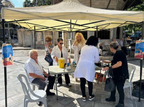 Δράση ενημέρωσης και ευαισθητοποίησης για τον Σακχαρώδη Διαβήτη και την Αρτηριακή Πίεση από τον Δήμο Ηρακλείου