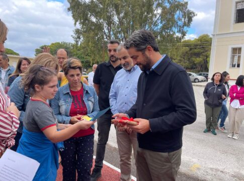 Ένα νέο μίνι γήπεδο μπάσκετ για τα παιδιά του Παραρτήματος ΑμεΑ Χανίων με τη συνδρομή του Δήμου Χανίων