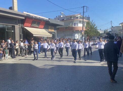 Εορτασμός της εθνικής επετείου της 28ης Οκτωβρίου στον Δήμο Γόρτυνας