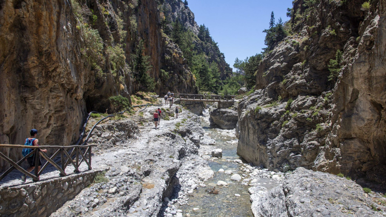 Φφαράγγι της Σαμαριάς: Ανοίγει σήμερα, για όλο το μήκος της διαδρομής