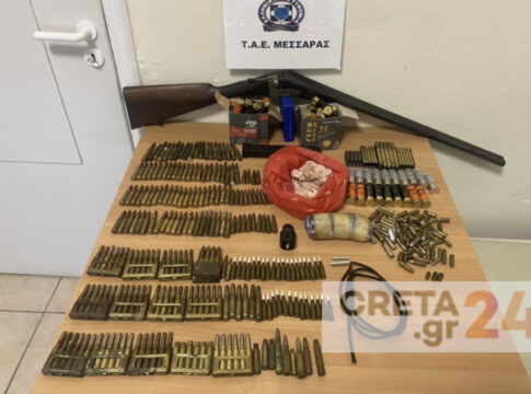 Ηράκλειο: Kατασκεύαζε εκρηκτικά στο ποιμνιοστάσιό του – Χειροπέδες στον 35χρονο