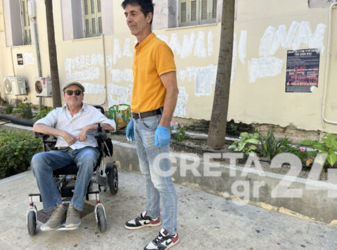 Ηράκλειο: Καθάρισαν τα «μουτζουρωμένα» δικαστήρια