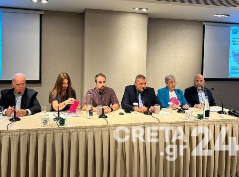 Ηράκλειο: Πλήθος κόσμου στην ενημερωτική ημερίδα για τον καρκίνο του παχέος εντέρου