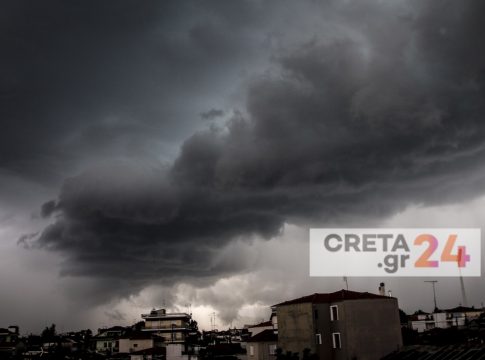 Καιρός: Συννεφιά στην Κρήτη – Έως τους 26 βαθμούς η θερμοκρασία