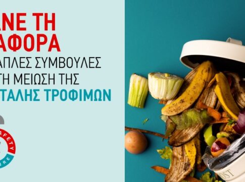 Κάνε τη διαφορά με απλές συμβουλές για τη μείωση της σπατάλης τροφίμων