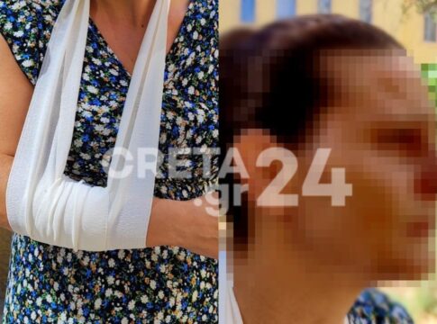 Κρήτη: Σοκαριστικό βίντεο από τον άγριο ξυλοδαρμό της 40χρονης από τον πρώην σύζυγό της μπροστά στο παιδί τους