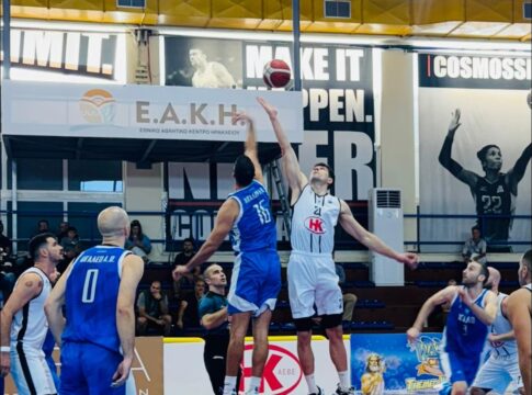 Μεγάλη νίκη για το μπάσκετ του ΟΦΗ, 73-72 το Αιγάλεω