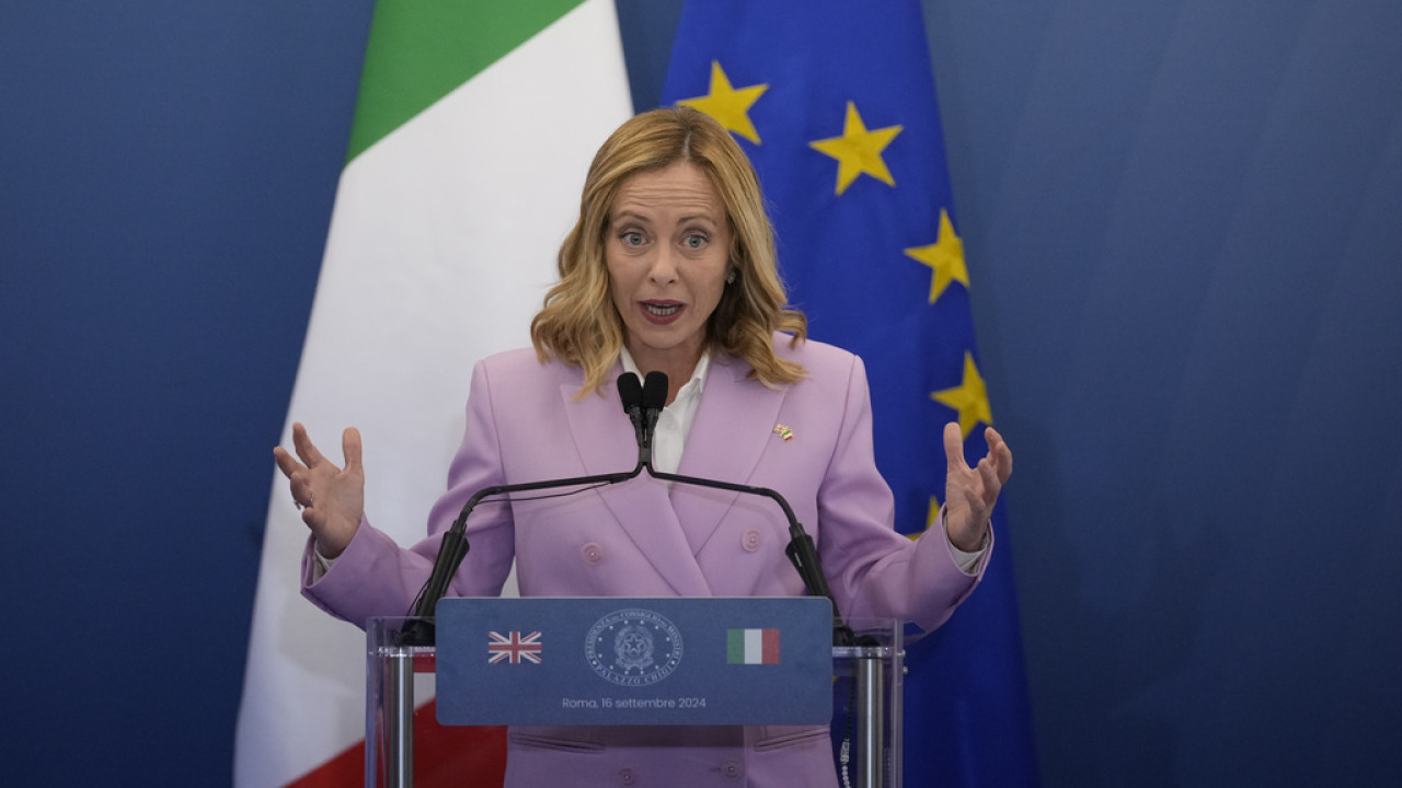 Μελόνι: Εργαζόμαστε αδιάκοπα για την υπεράσπιση των συνόρων μας