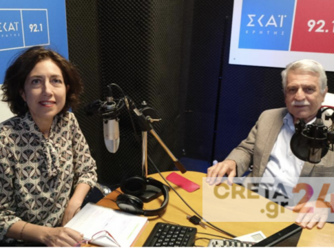 Ν. Κυλάφης στον ΣΚΑΪ Κρήτης: «Το Αστεροσκοπείο του Σκίνακα “παίζει μπάλα” στο διεθνές αστρονομικό γήπεδο»