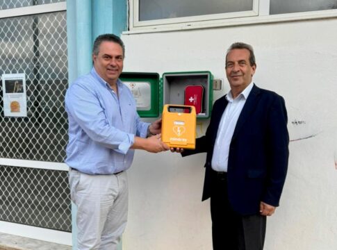 Νέοι απινιδωτές στο Δήμο Χερσονήσου