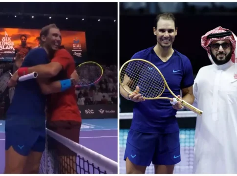 Ράφα Ναδάλ και Νόβακ Τζόκοβιτς αντάλλαξαν ρακέτες – Το χρυσό δώρο που δέχθηκε ο Ισπανός στη Σαουδική Αραβία