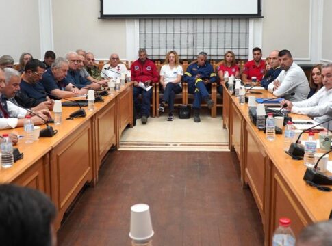 Σχεδιασμός δράσεων πολιτικής προστασίας στην Περιφέρεια Κρήτης ενόψει του χειμώνα