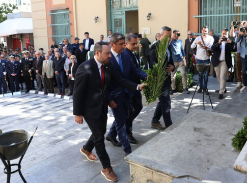 Σε Κρουσώνα και Ηράκλειο ο Φραγκίσκος Παρασύρης για την Εθνική Επέτειο