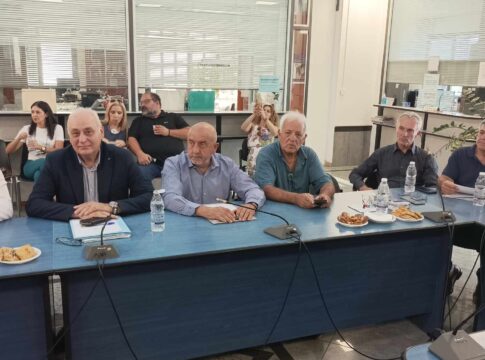 Στη συνεδρίαση του «Ελληνικού Δικτύου Ανθεκτικών Πόλεων» στον Πλατανιά ο Δήμαρχος Βιάννου Παύλος Μπαριτάκης