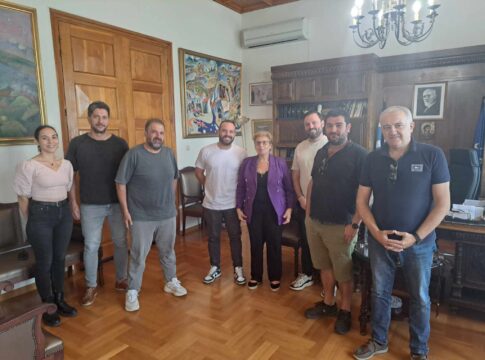Στην Αντιπεριφερειάρχη Ρεθύμνης το νέο ΔΣ του του Σωματείου Εστίασης και Συναφών Επαγγελμάτων