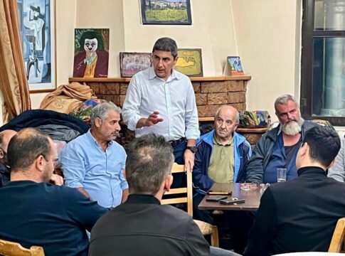 Στις Άνω Ασίτες ο Λευτέρης Αυγενάκης