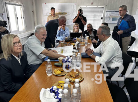 Στο 40% η πρόοδος των εργασιών στο νέο αεροδρόμιο στο Καστέλι – Τι δήλωσε ο Χ. Σταϊκούρας για τα συνοδά έργα