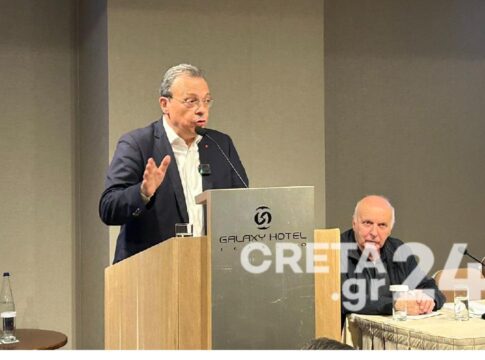 Στο Ηράκλειο ο υποψήφιος πρόεδρος του ΣΥΡΙΖΑ Σωκράτης Φάμελλος