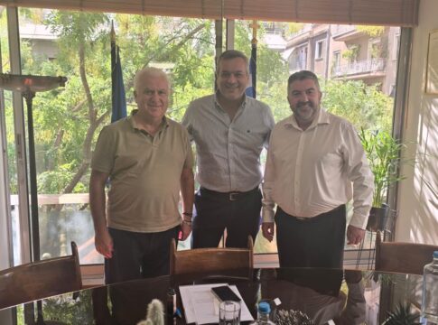 Στο Βιοτεχνικό Επιμελητήριο Αθήνας ο Χάρης Μαμουλάκης