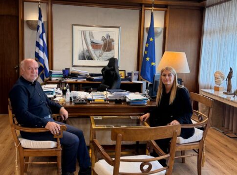 Στον Υπουργό Δικαιοσύνης η Σέβη Βολουδάκη