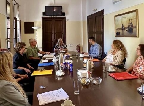 Συνάντηση εργασίας στην Αποκεντρωμένη Διοίκηση Κρήτης με την Κτηματική Υπηρεσία Δημοσίου