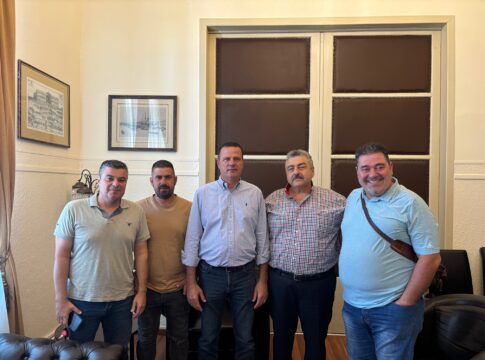 Συνάντηση Καλογερή – Δρακακάκη για θέματα Δημοτικής Ενότητας Ν. Κυδωνίας