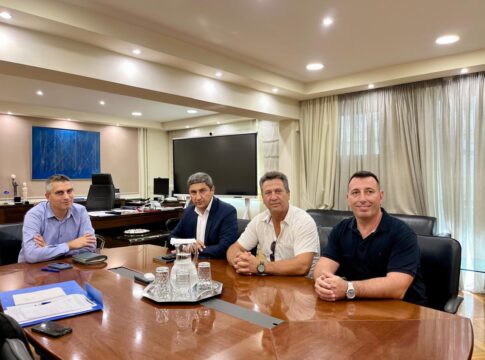 Συνάντηση Λευτέρη Αυγενάκη με τον Υφυπουργό Εθνικής Οικονομίας και Οικονομικών