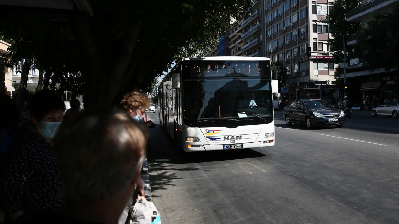 Θεσσαλονίκη: Σύγκρουση δύο αστικών λεωφορείων - Πέντε τραυματίες