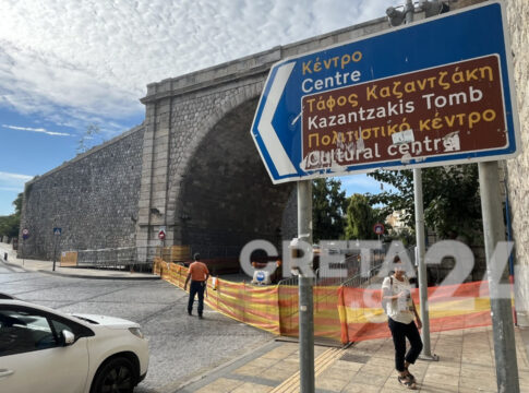 Τη Δευτέρα 7 Οκτωβρίου ανοίγει για τους οδηγούς η Χανιώπορτα