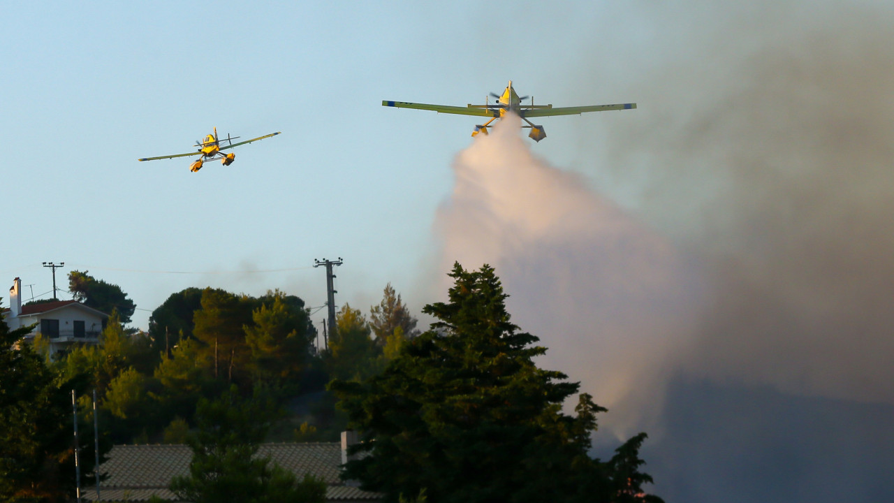 Υπό έλεγχο η πυρκαγιά στο Πετρωτό Αχαΐας