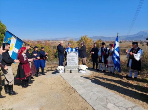 Χανιά: Ανέγερση μνημείου προς τιμήν των πέντε Κρητικών που έπεσαν στη Μάχη της Περιστέρας Βοΐου