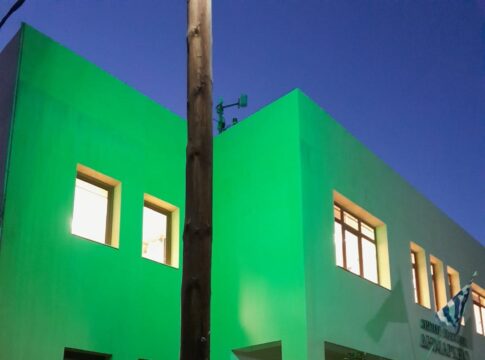 Δήμος Βιάννου: Φωταγωγήθηκε το Δημαρχείο, στηρίζοντας την Πανελλήνια Ημέρα Δωρεάς Οργάνων και Μεταμοσχεύσεων